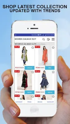 Salwar Suit Online Shopping android App screenshot 1